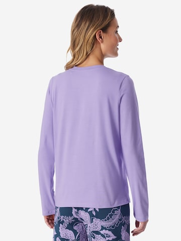 SCHIESSER Slaapshirt ' Mix Relax ' in Lila
