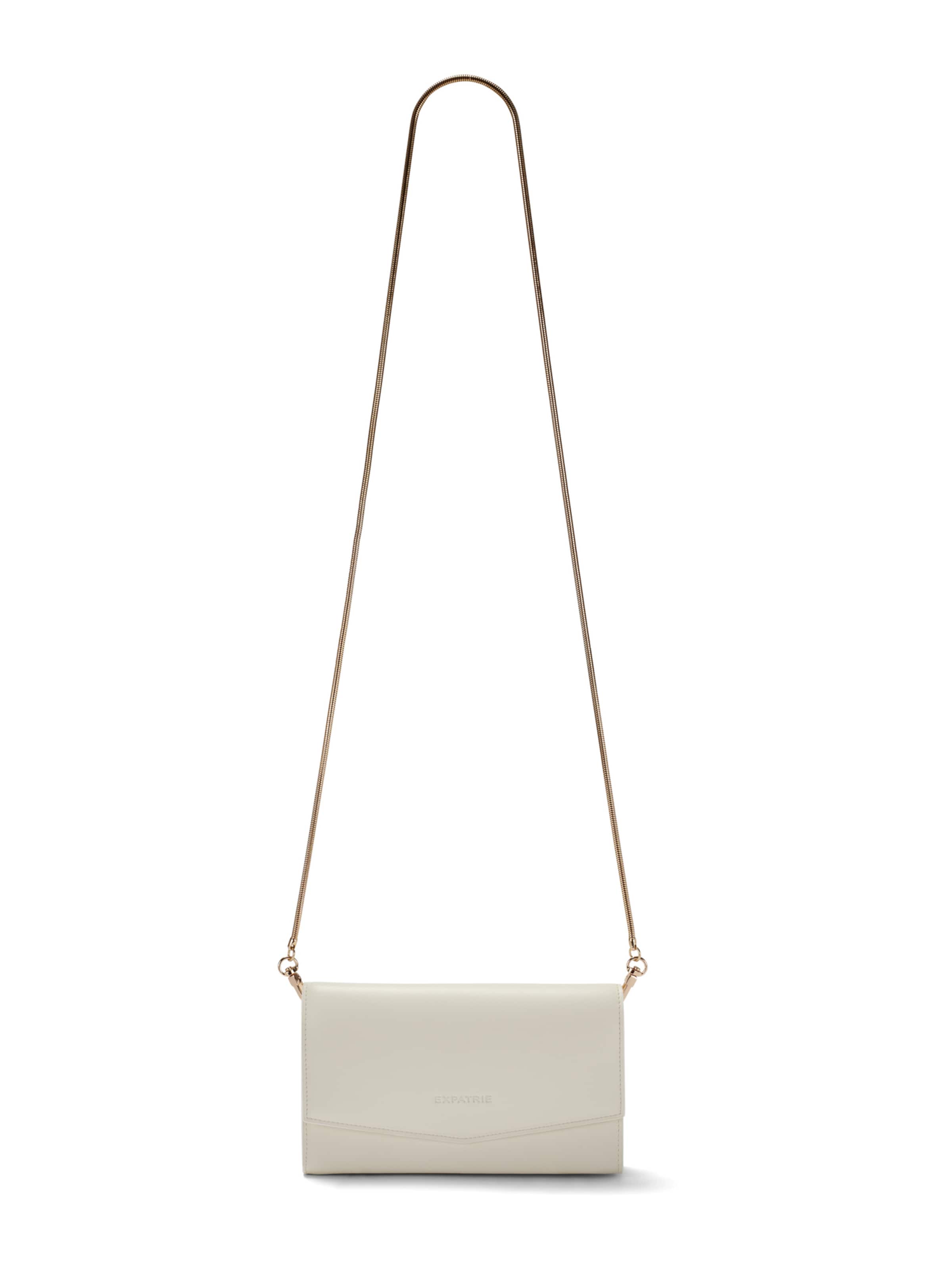 Expatrié - Bolso de noche 'Camille' en blanco