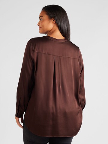 Selected Femme Curve Blouse in Bruin