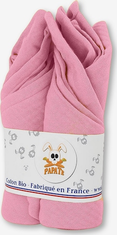 PAPATE Babydyne 'Organic Cotton Swaddles' i pink: forside