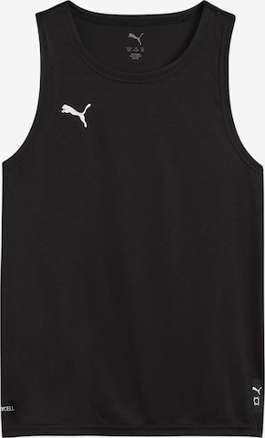 PUMA Sporttop 'Teamjaws Starter' in Schwarz: Vorderseite