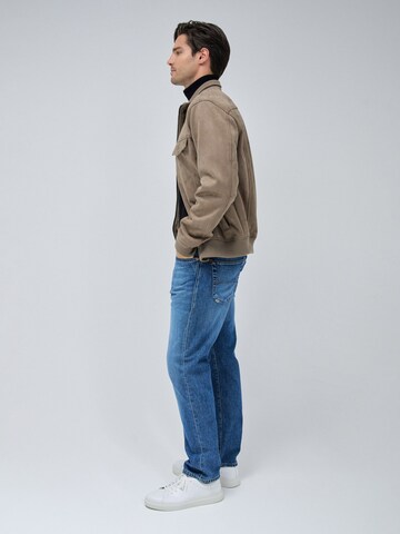 Salsa Jeans Tussenjas 'Bomber' in Bruin