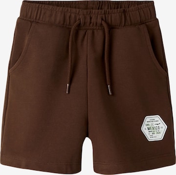 NAME IT - Pantalón en marrón: frente