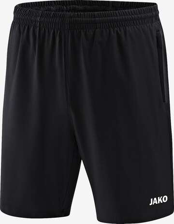 JAKO Workout Pants in Black: front