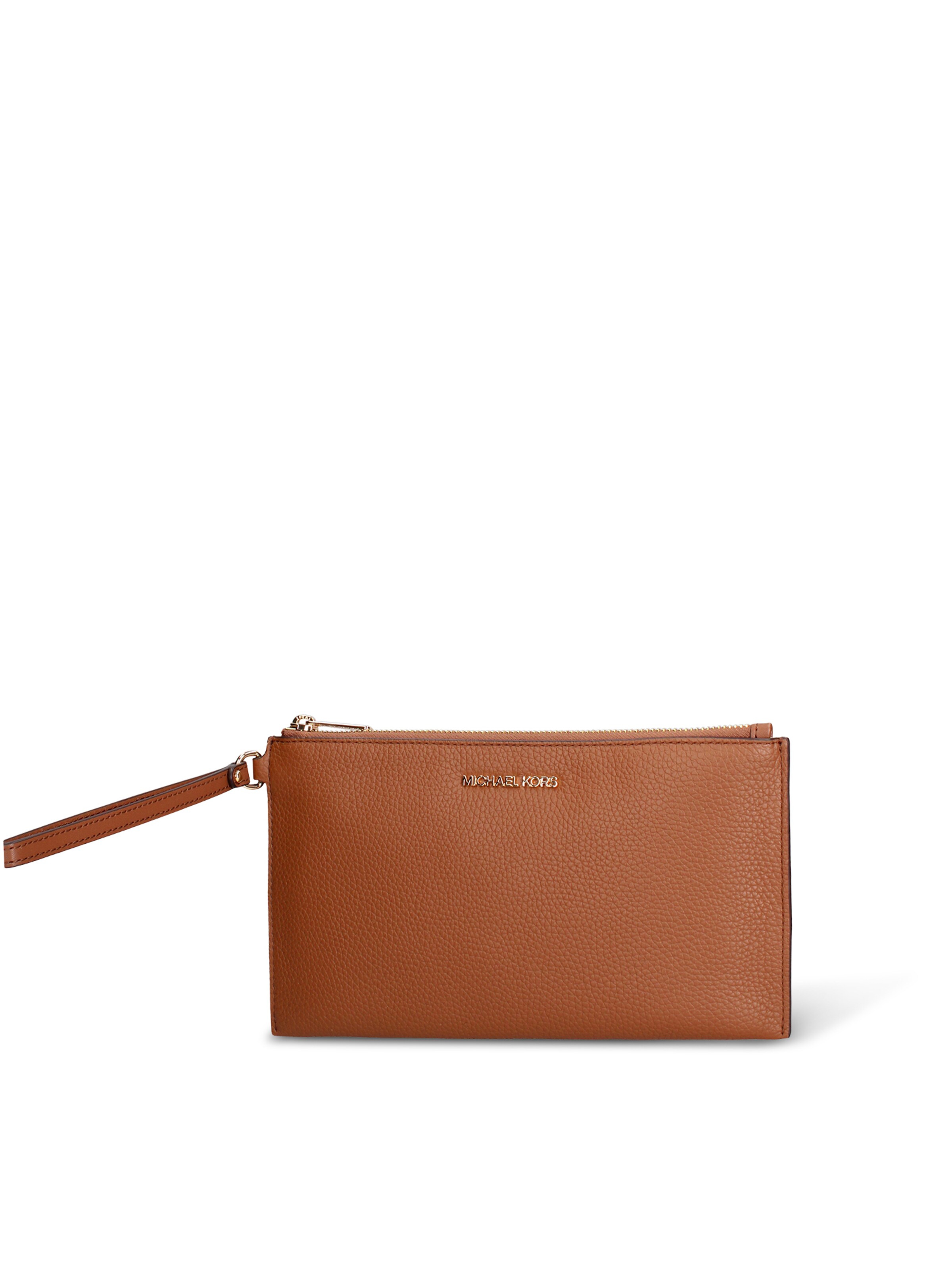 Pochette 'Pochette Michael Kors pelle vera con zip' di Michael Kors in marrone