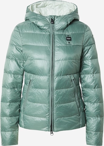 Giacca di mezza stagione di Blauer.USA in verde: frontale