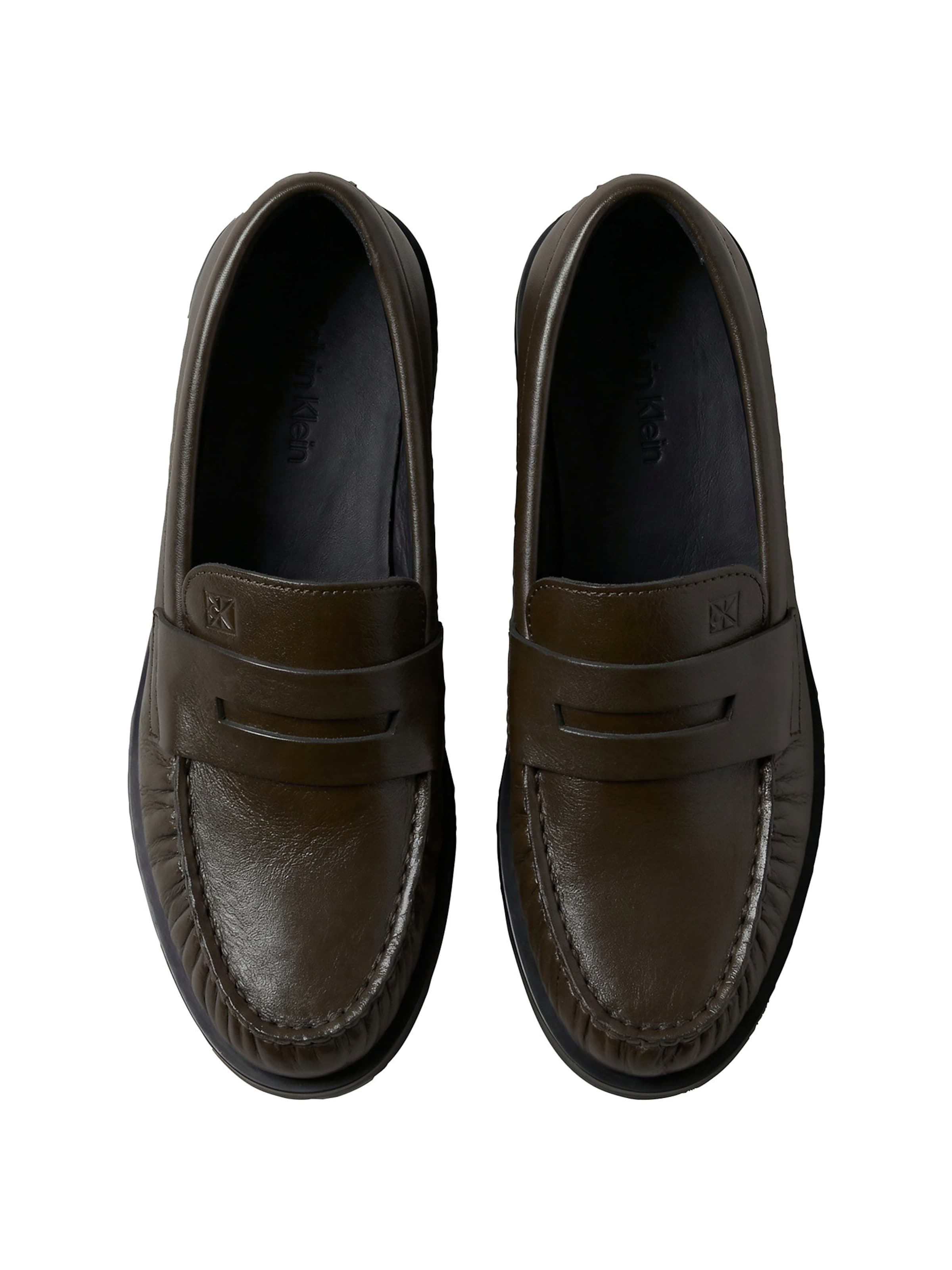 Calvin Klein Slipper in Braun