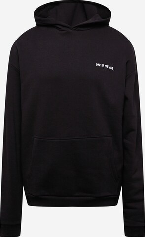 9N1M SENSE Sweatshirt in Zwart: voorkant