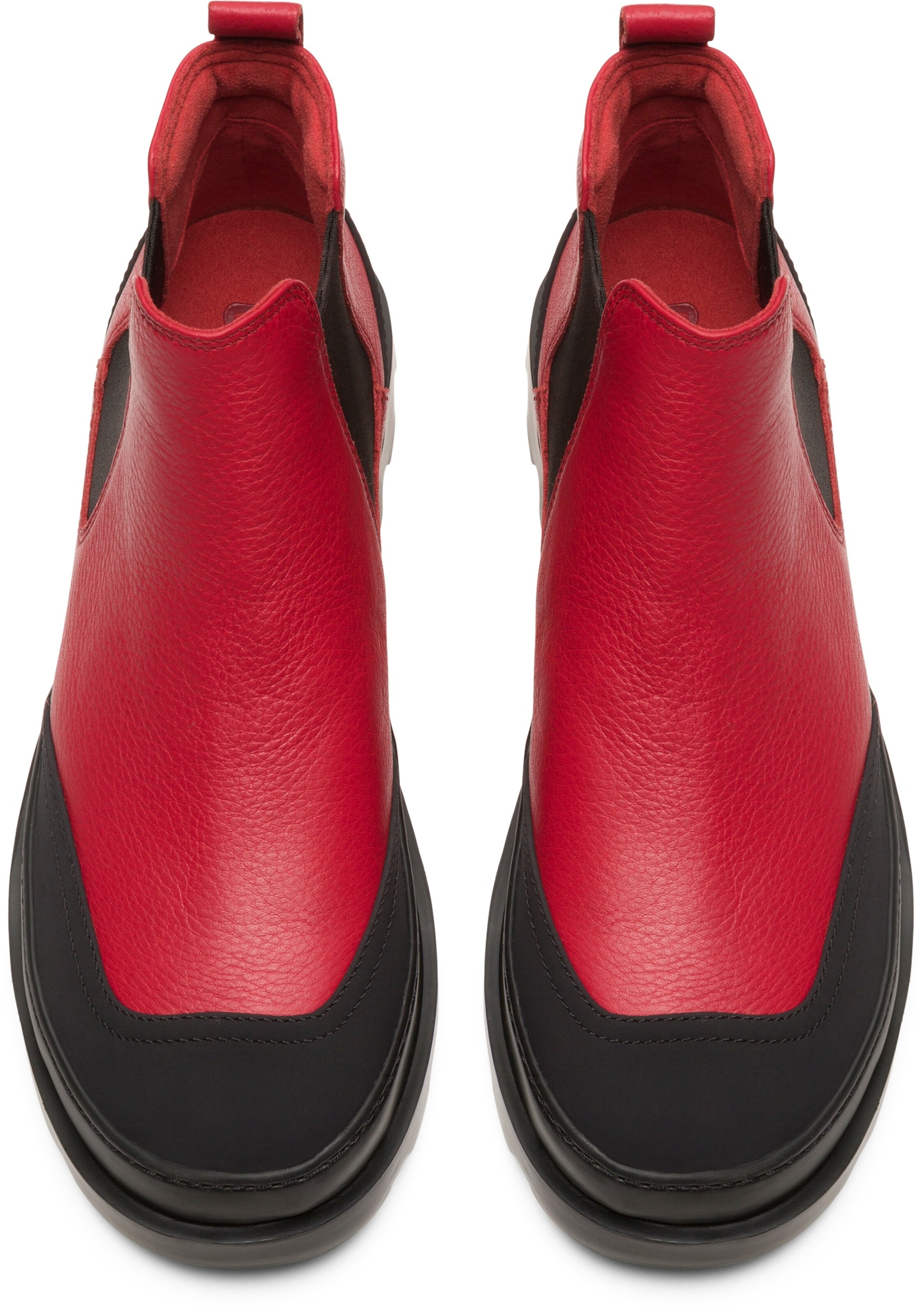 CAMPER Chelsea boots in Rood