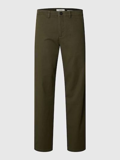 SELECTED Chino Pants 'SLMMiles' in 32/32 in Dark green, Item view