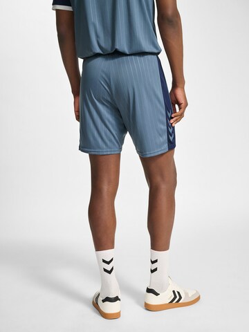 Hummel Regular Sports trousers in Blue