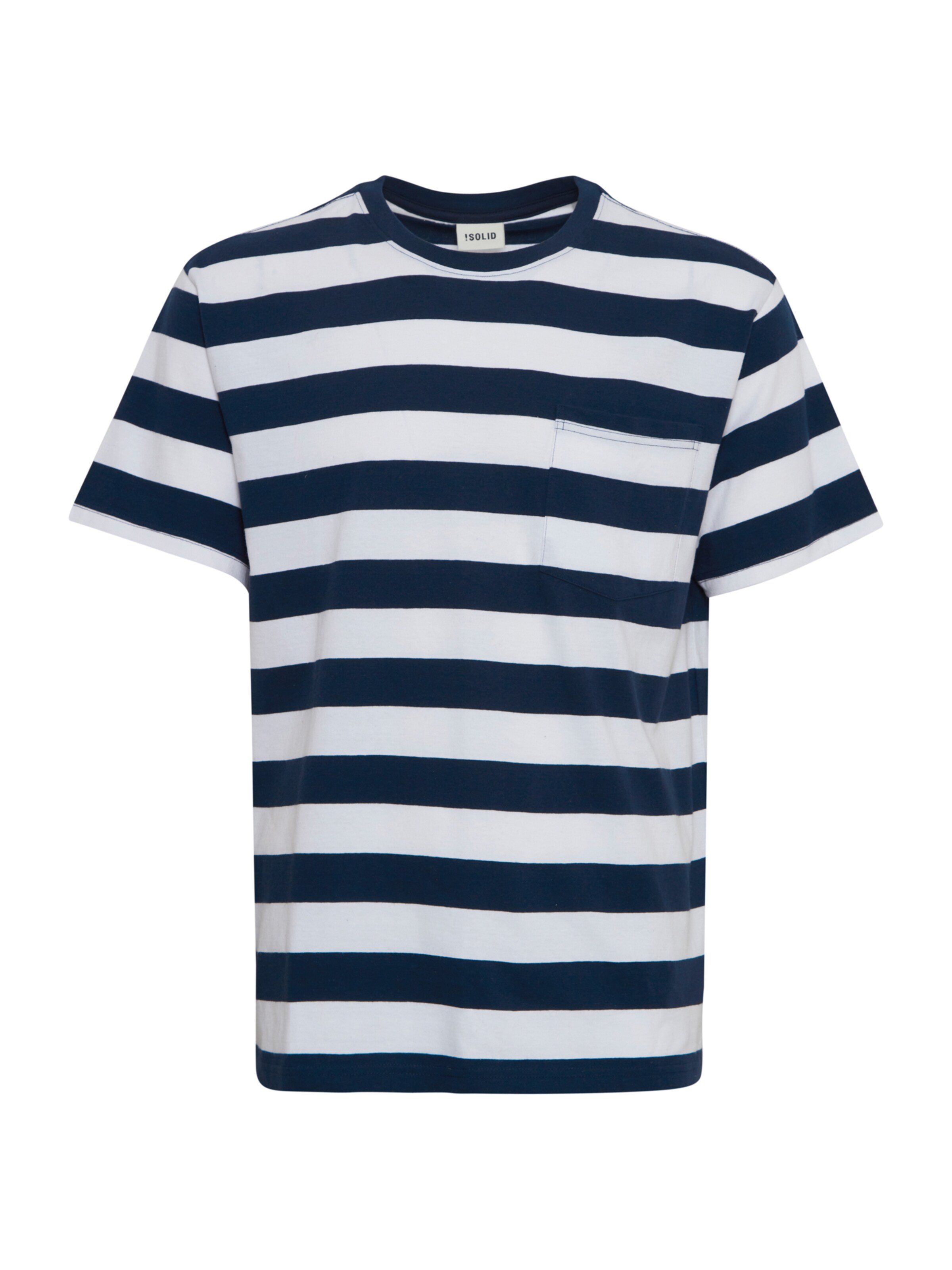 T-Shirt 'Iko' !Solid en bleu : devant