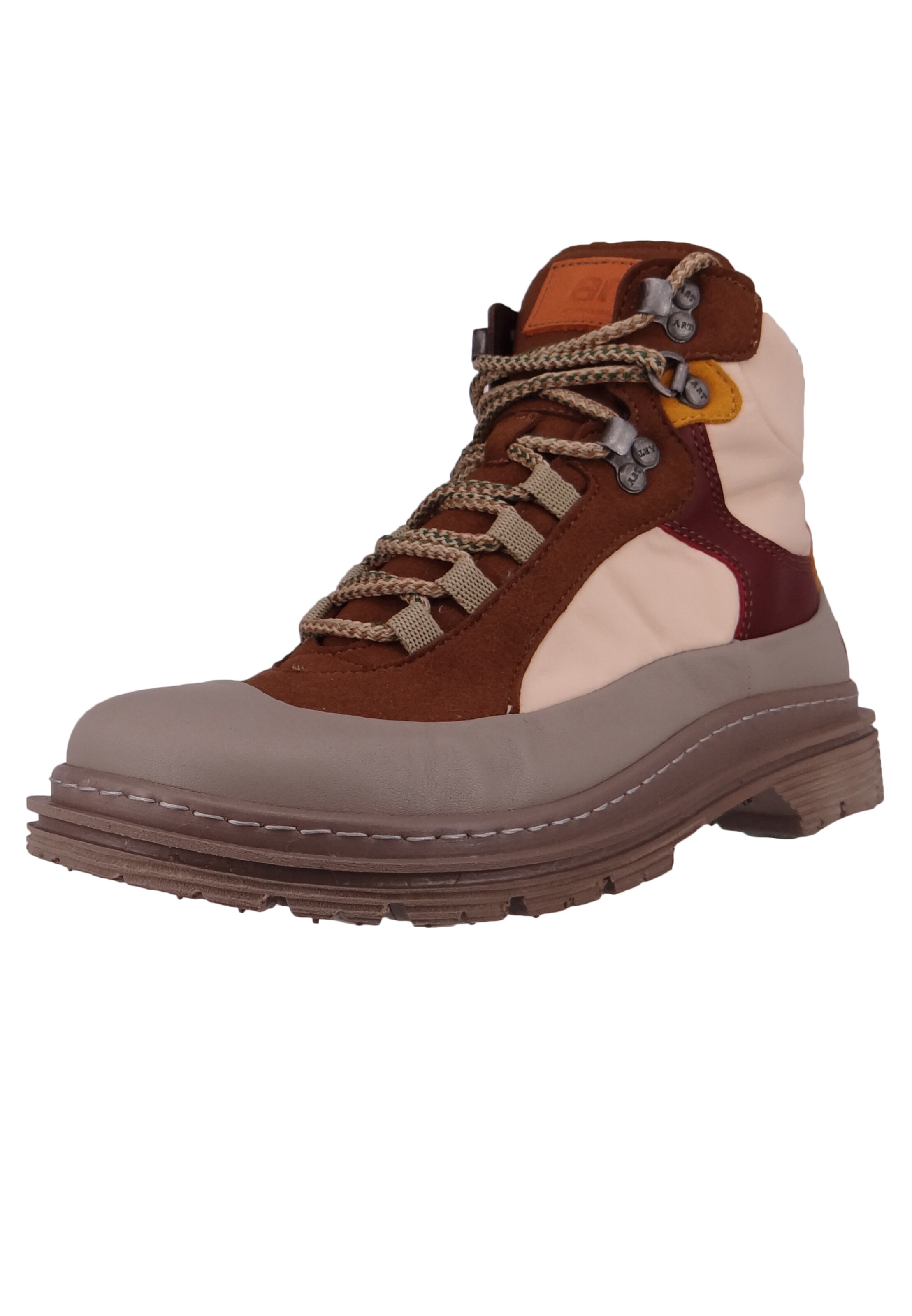 Bottines à lacets 'Birmingham' ART en marron : devant