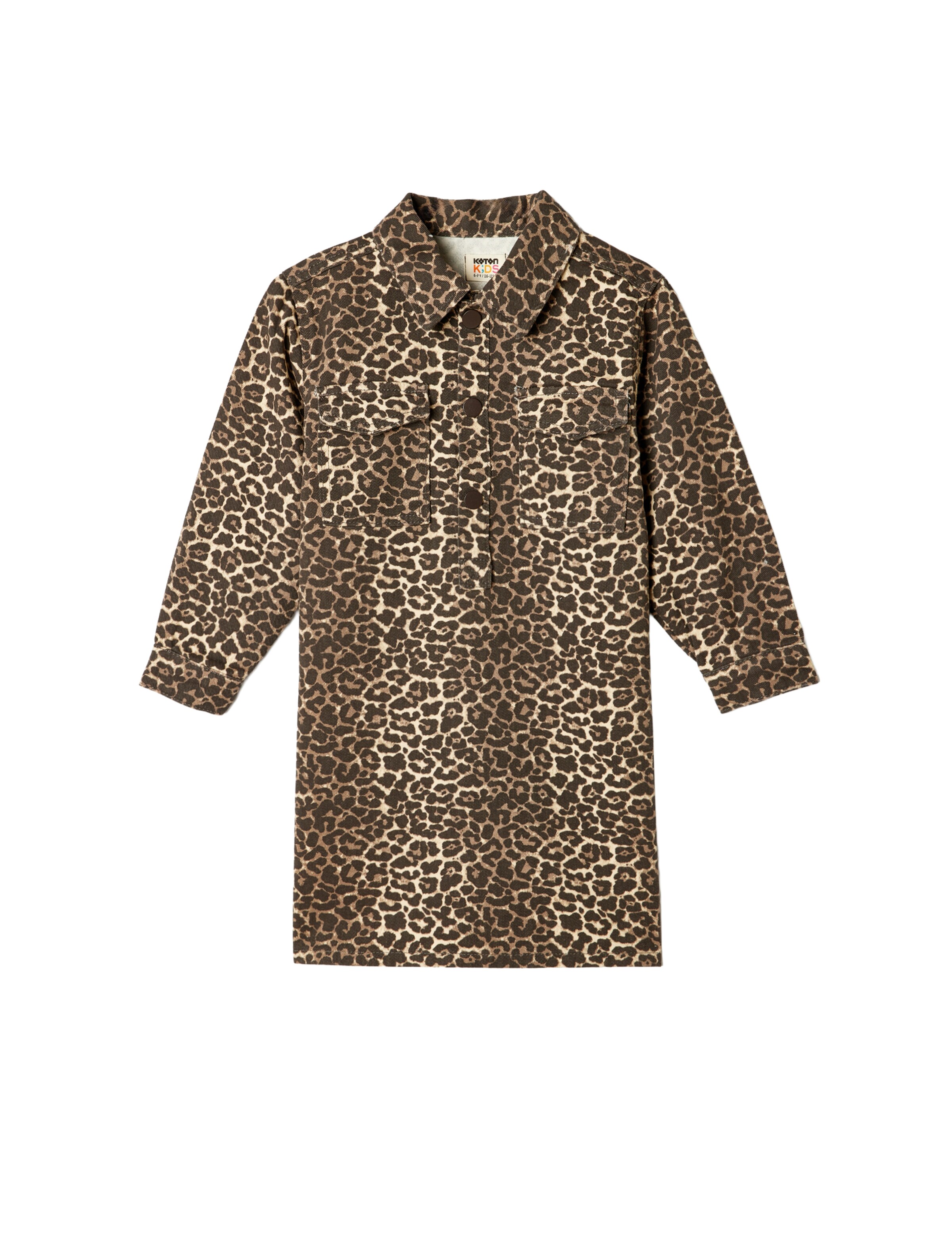 Koton Jurk in Bruin: voorkant