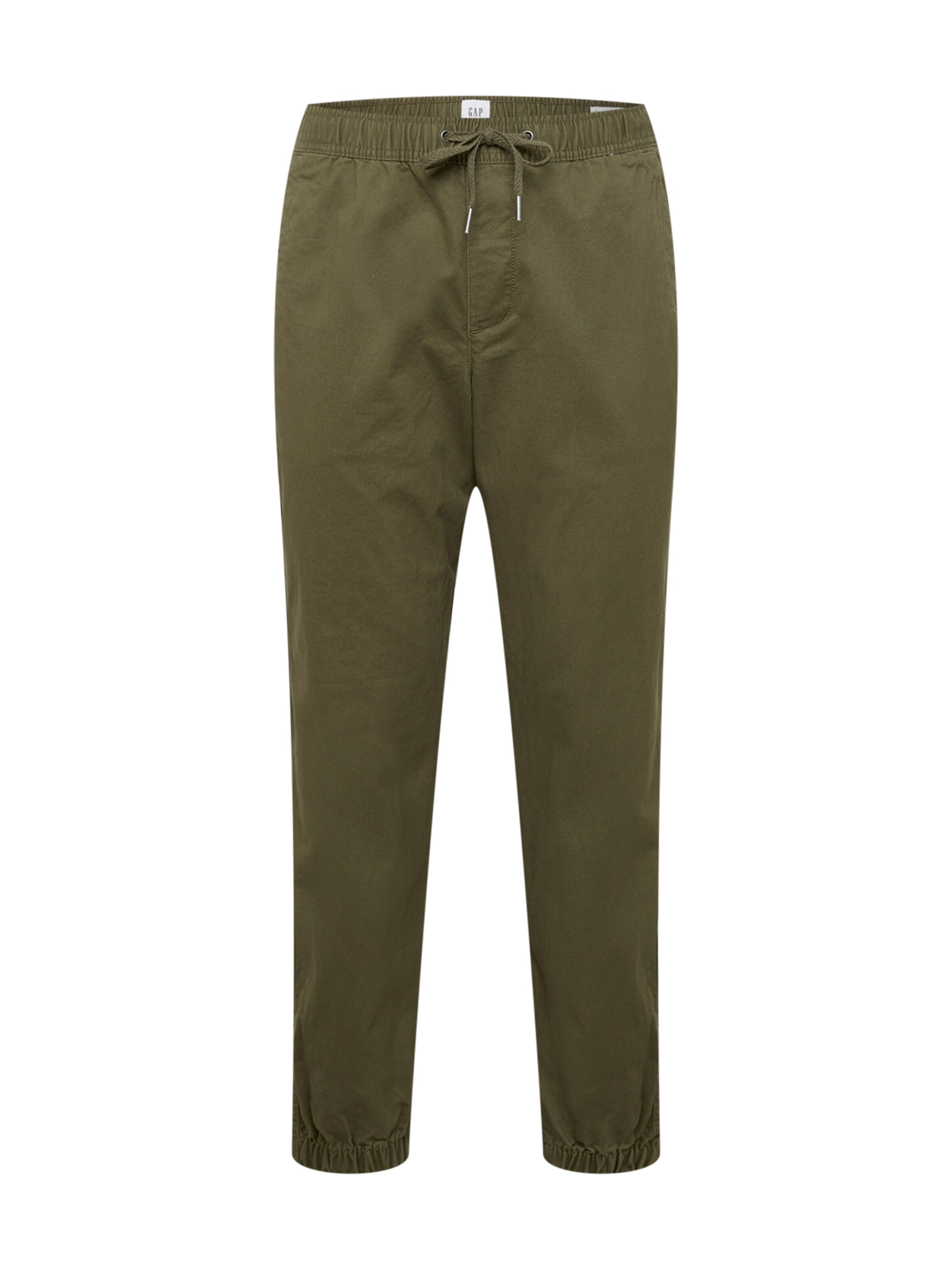 Effilé Pantalon GAP en vert : devant