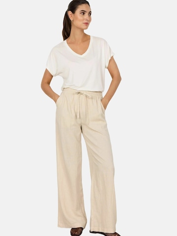 Loosefit Pantalon ' INA ' Soyaconcept en beige