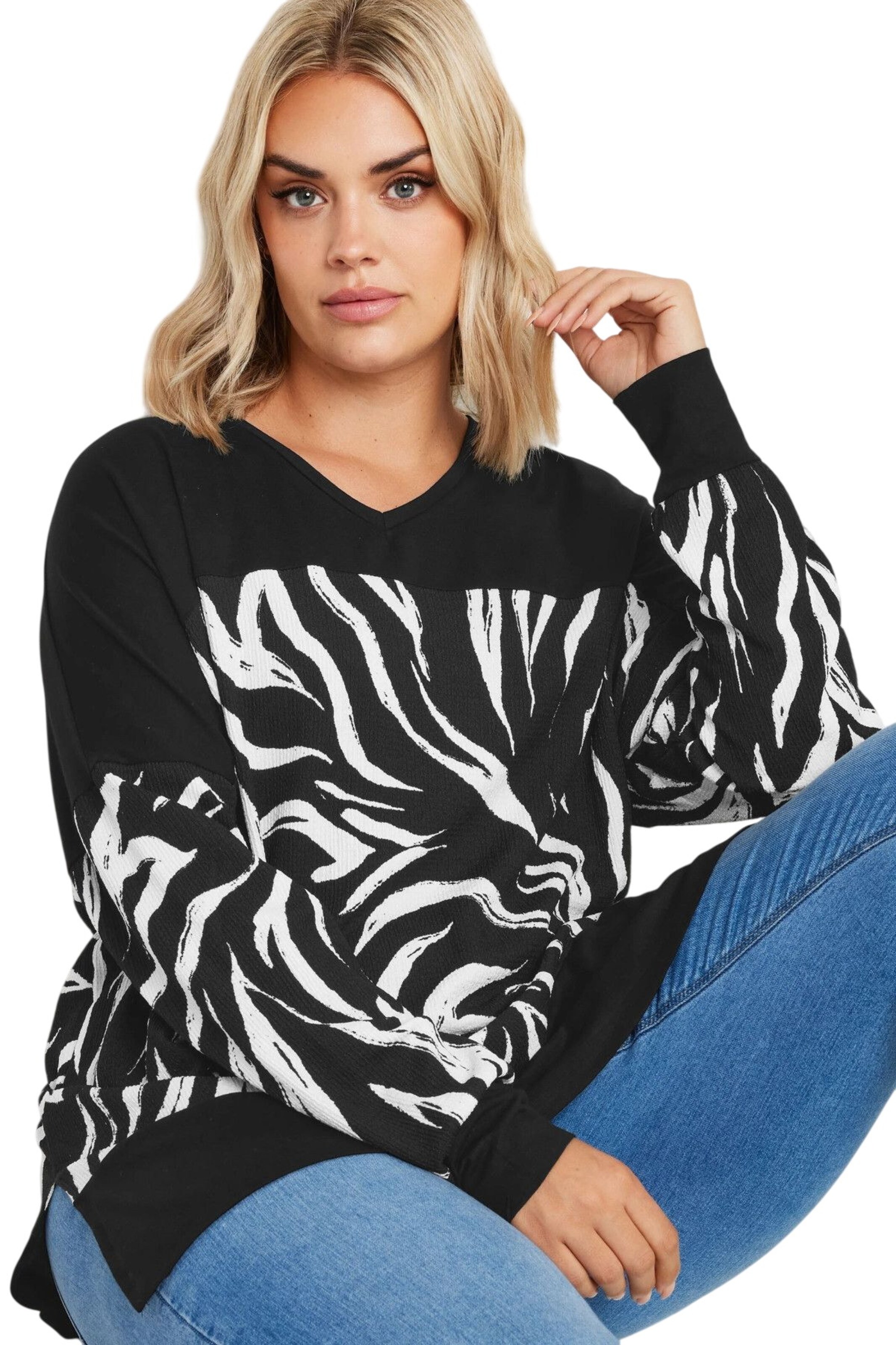 Stil Diva Shirt in Black