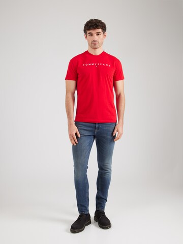 Tommy Jeans - Slimfit Vaquero 'Austin' en azul