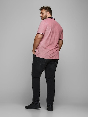 Jack & Jones Plus Poloshirt 'Paulos' in Rot