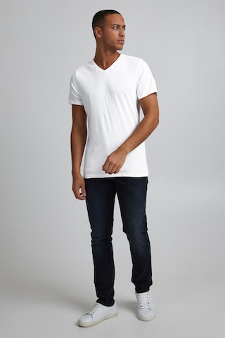 BLEND Regular Fit T-Shirt 'Nico' in Weiß