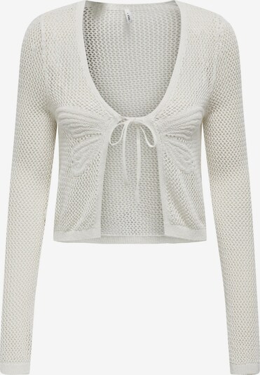 ONLY Cardigan en blanc, Vue avec produit