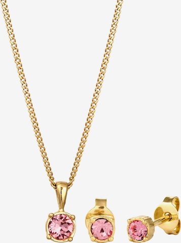 ELLI Schmuckset in Gold: Vorderseite