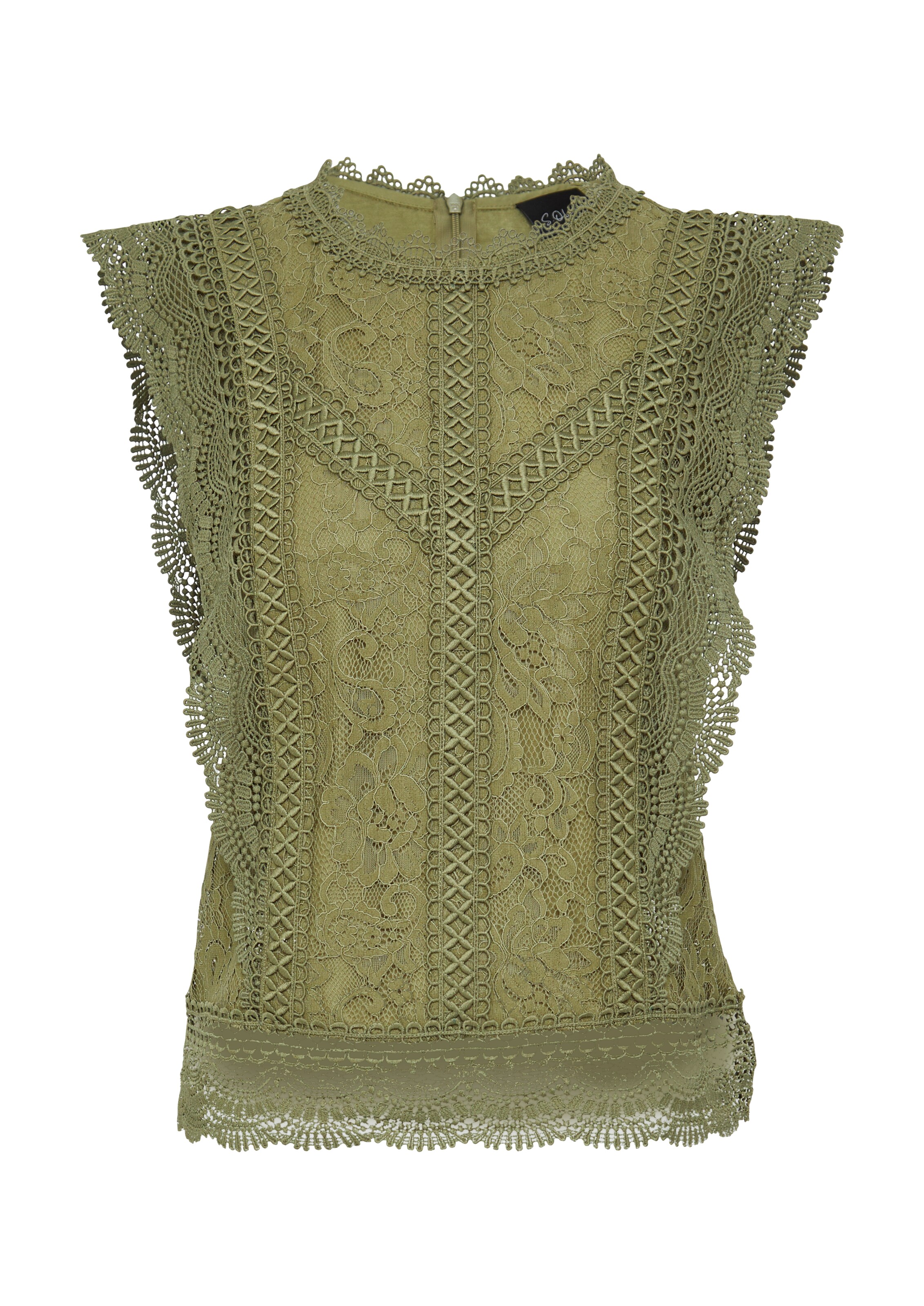 s.Oliver BLACK LABEL Bluse in Grün: Vorderseite