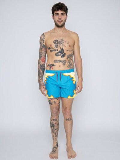 Happy Socks Boardshorts 'Bling It Swimshorts 6300' in M in de kleur Gemengde kleuren, Productweergave