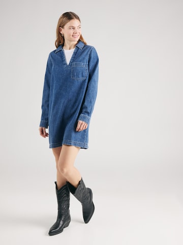 Lindex Blusekjole 'Aster' i blå: forside
