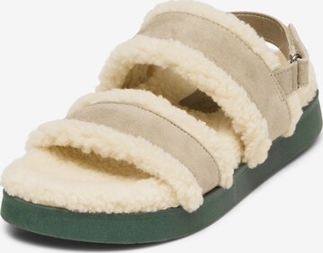Marc O'Polo Slippers in Beige: front