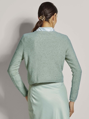 MADELEINE Gebreid vest in Groen