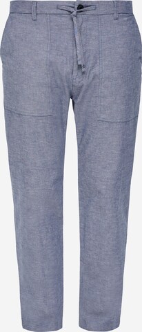 s.Oliver Tapered Chino Pants in Blue: front