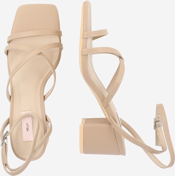 NLY by Nelly Strap sandal in Beige