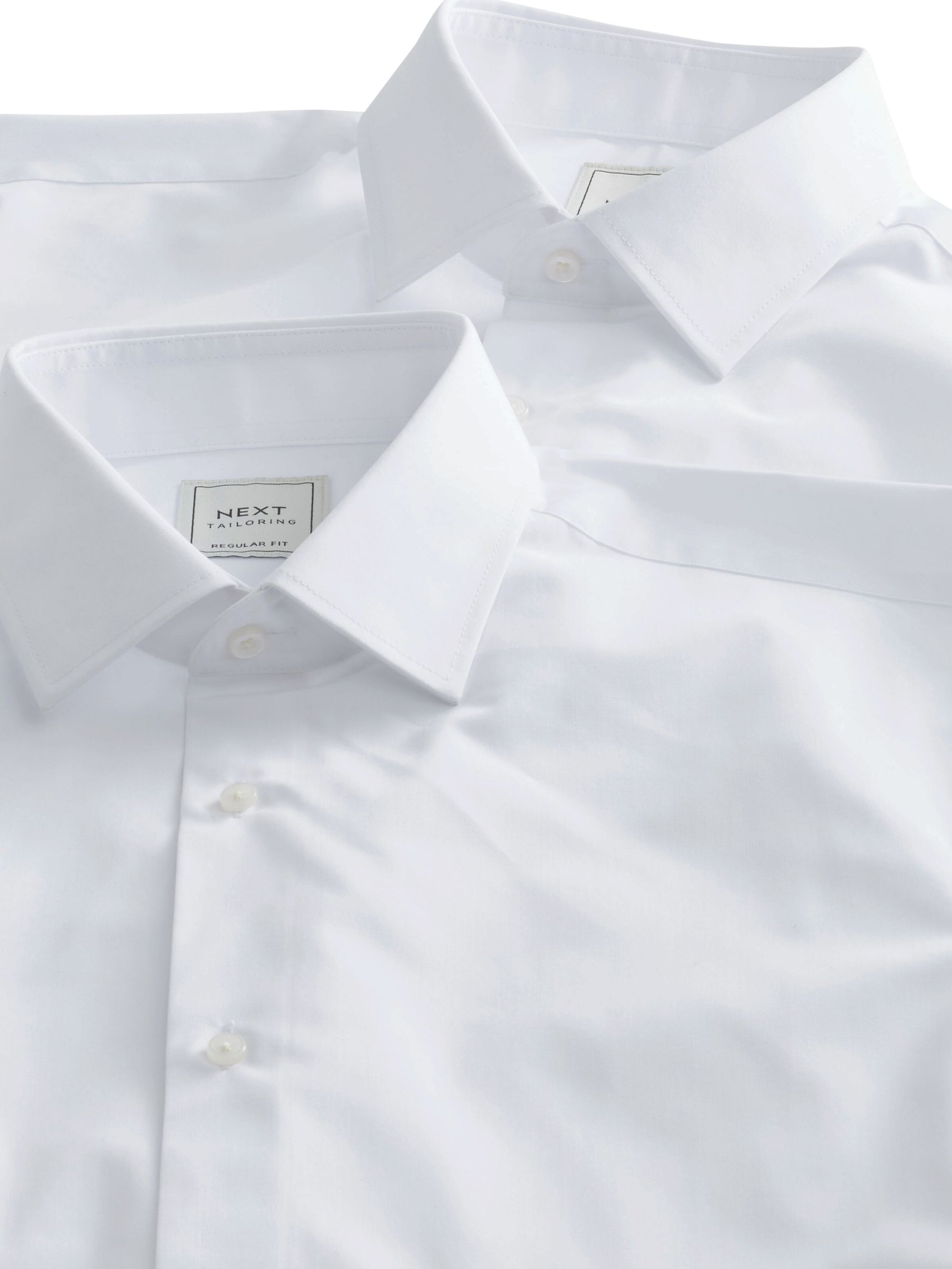 Next Regular fit Button Up Shirt in White