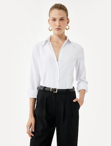 Koton Bluse in Weiß: Vorderseite