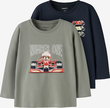 NAME IT Majica 'NMMVUX' | modra barva: sprednja stran