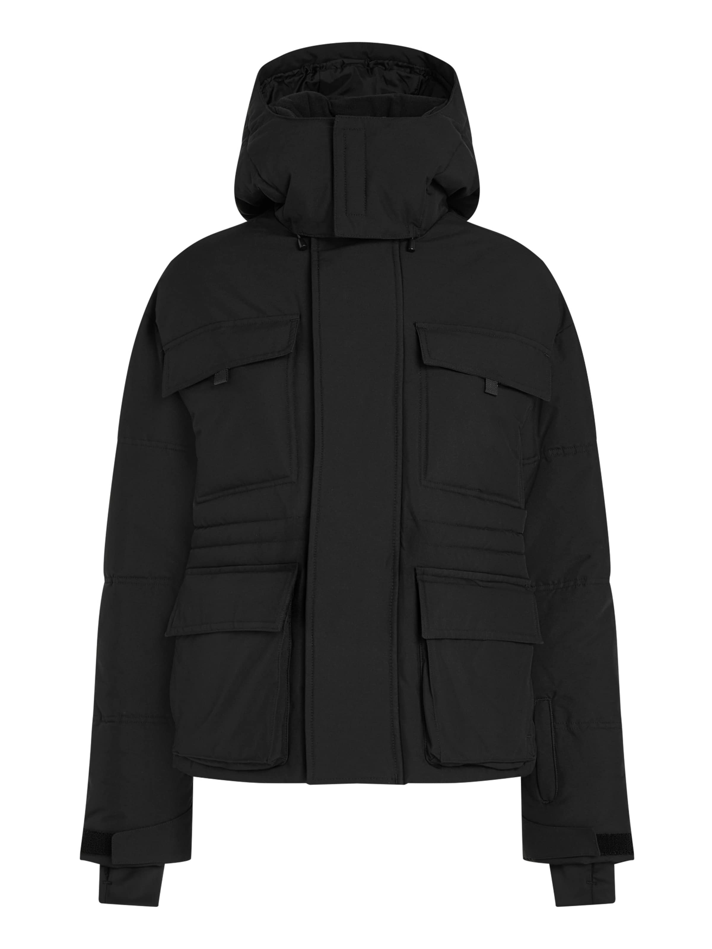 O'NEILL Outdoorová bunda – černá: přední strana