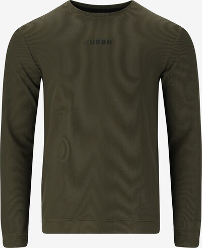 ENDURANCE Functioneel shirt 'Kinkon' in de kleur Olijfgroen / Zwart, Productweergave