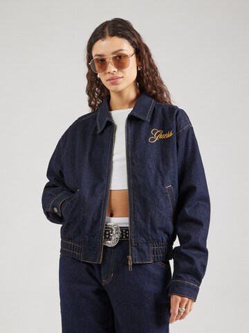 GUESS Originals Демисезонная куртка в Синий: спереди