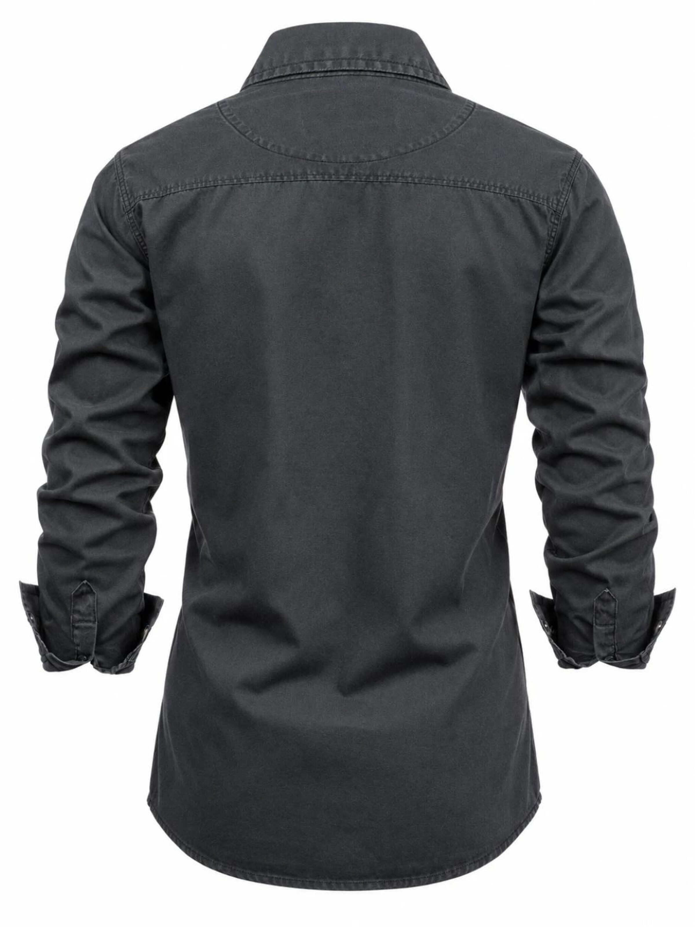 FALKENSTEJN - Ajuste regular Camisa 'FALKENSTEJN Riccaldo Herren-Hemd' en negro