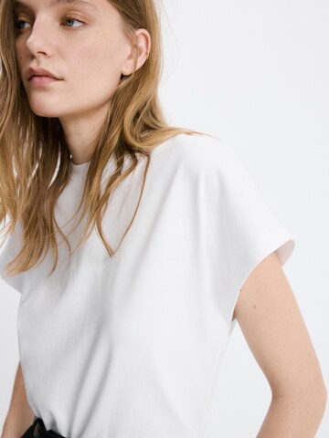 MANGO Tričko 'SEVILLA' - Biela