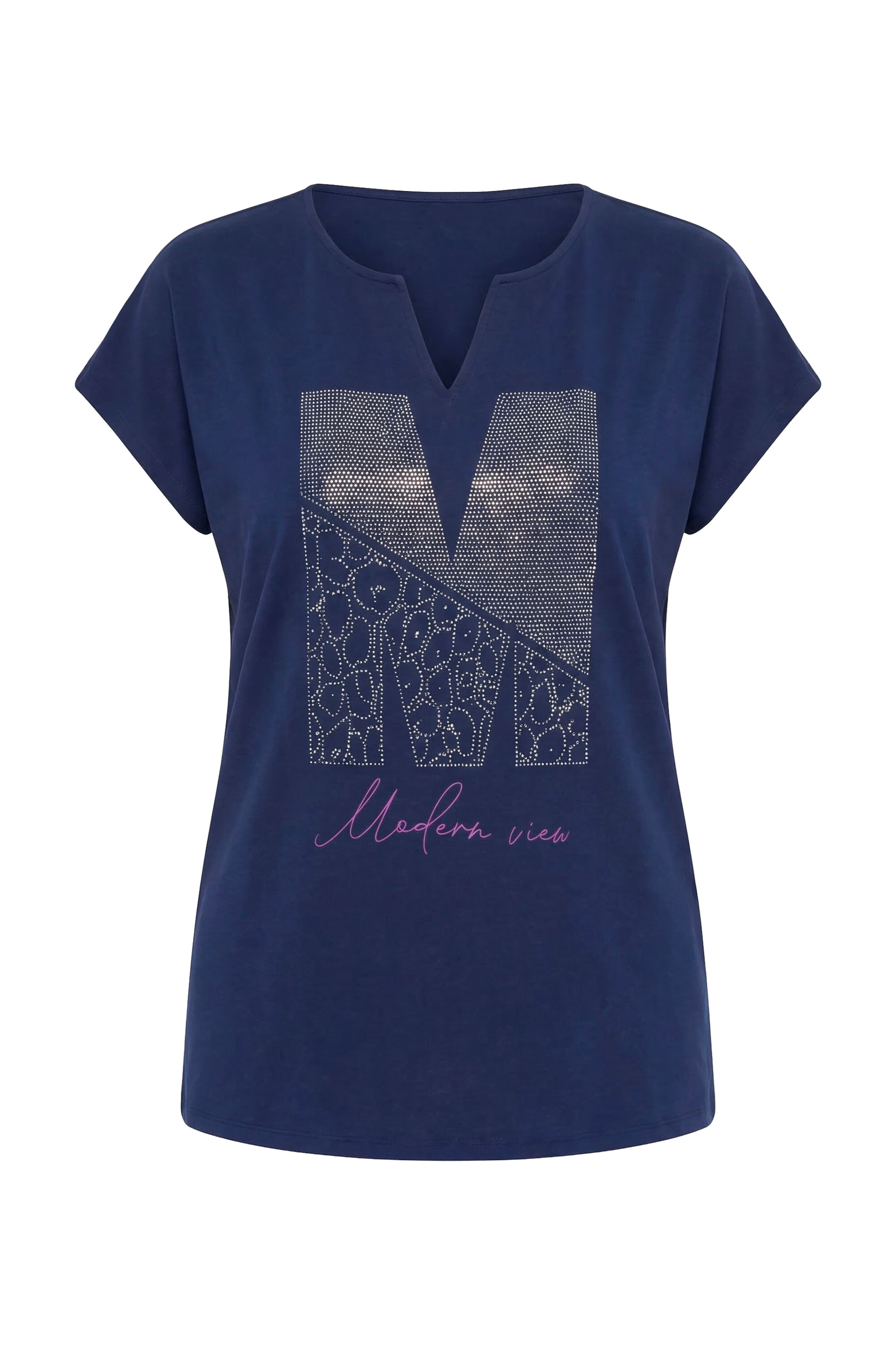Ulla Popken Shirt in Blue: front