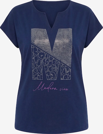 Ulla Popken Shirt in Blue: front