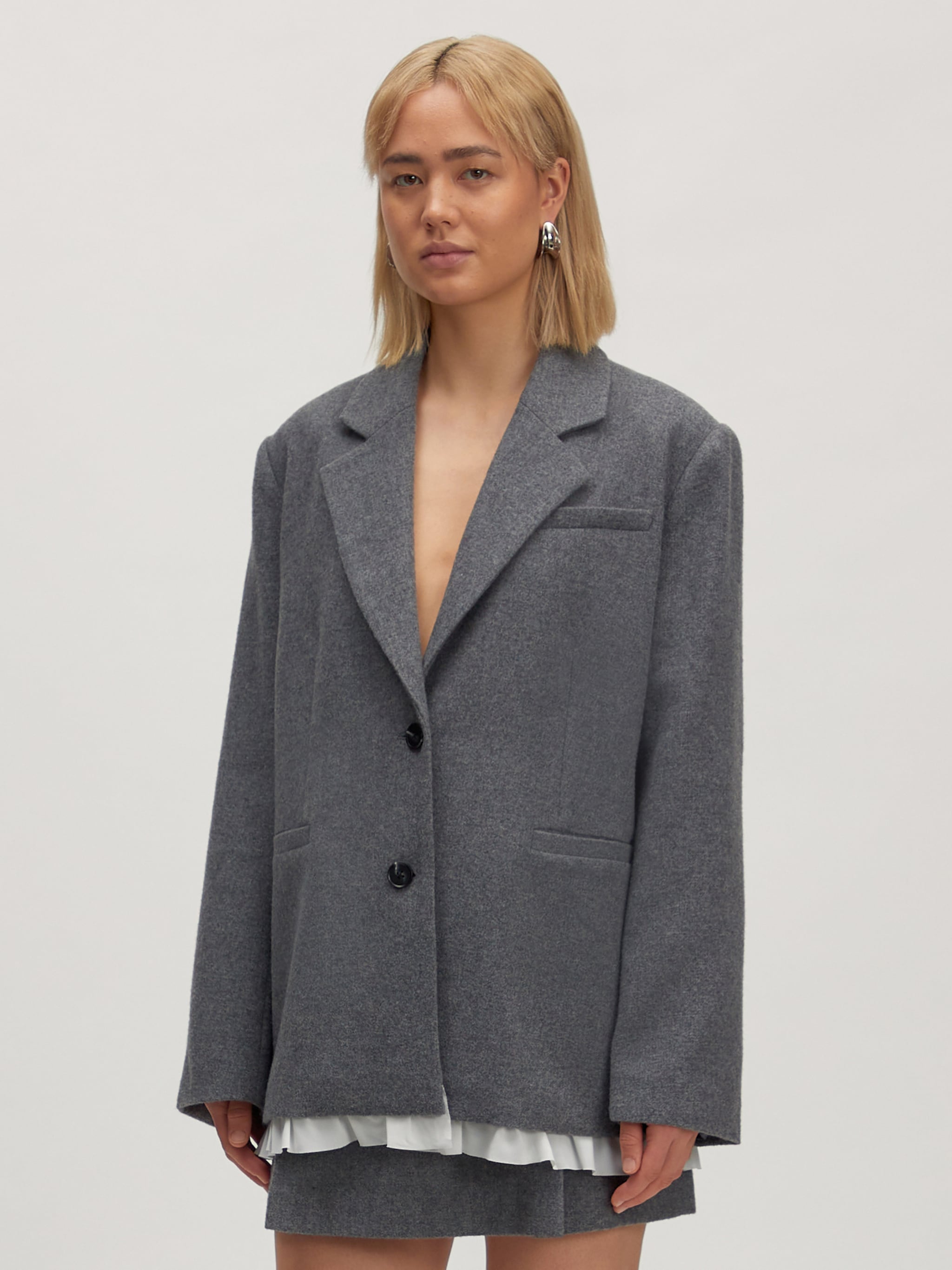 EDITED Produkte Blazer 'Camella' graumeliert