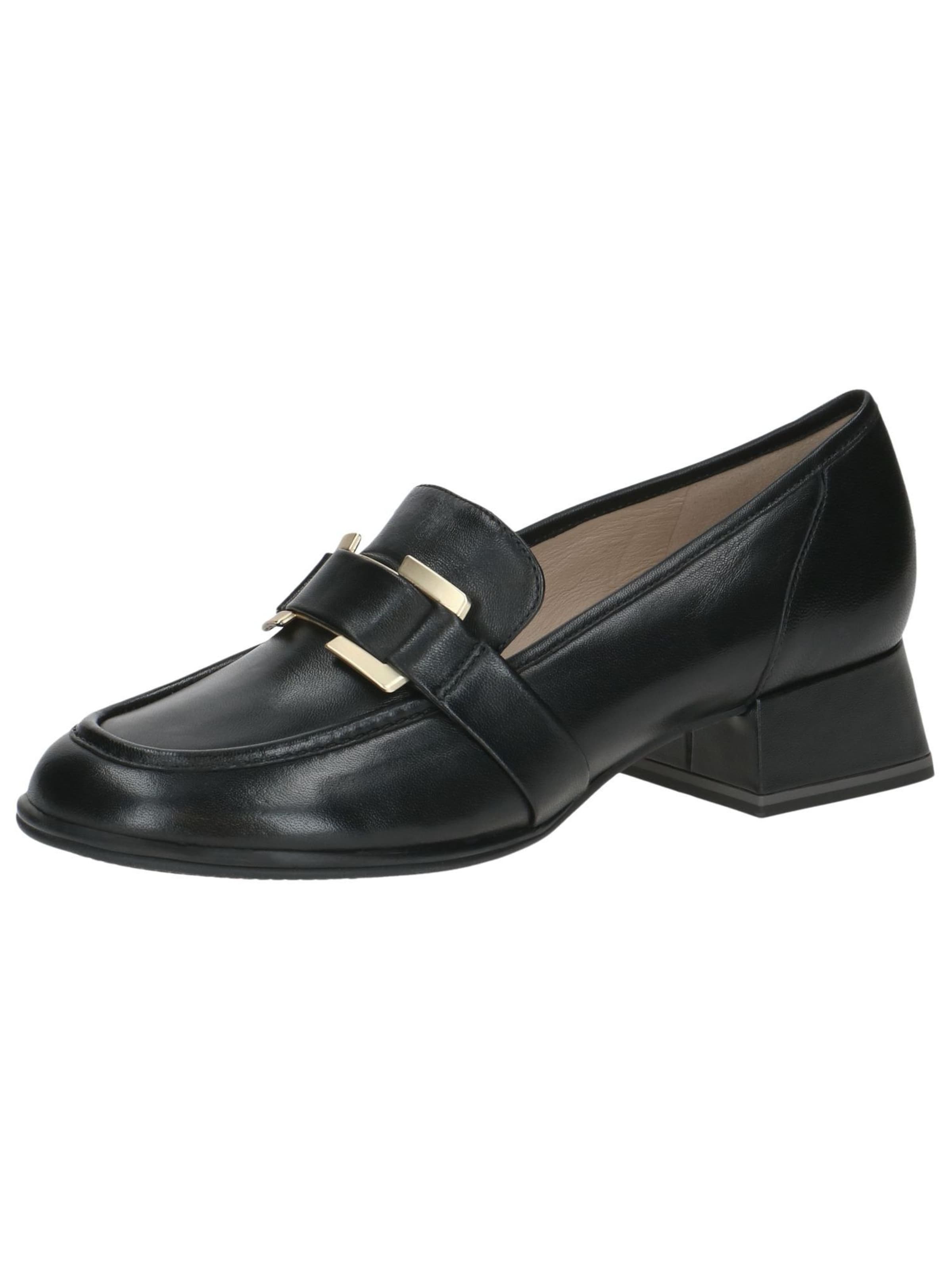 CAPRICE Slip-ons in Black: front