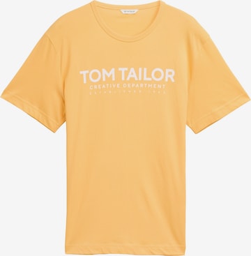 TOM TAILOR Shirt in Gelb: Vorderseite