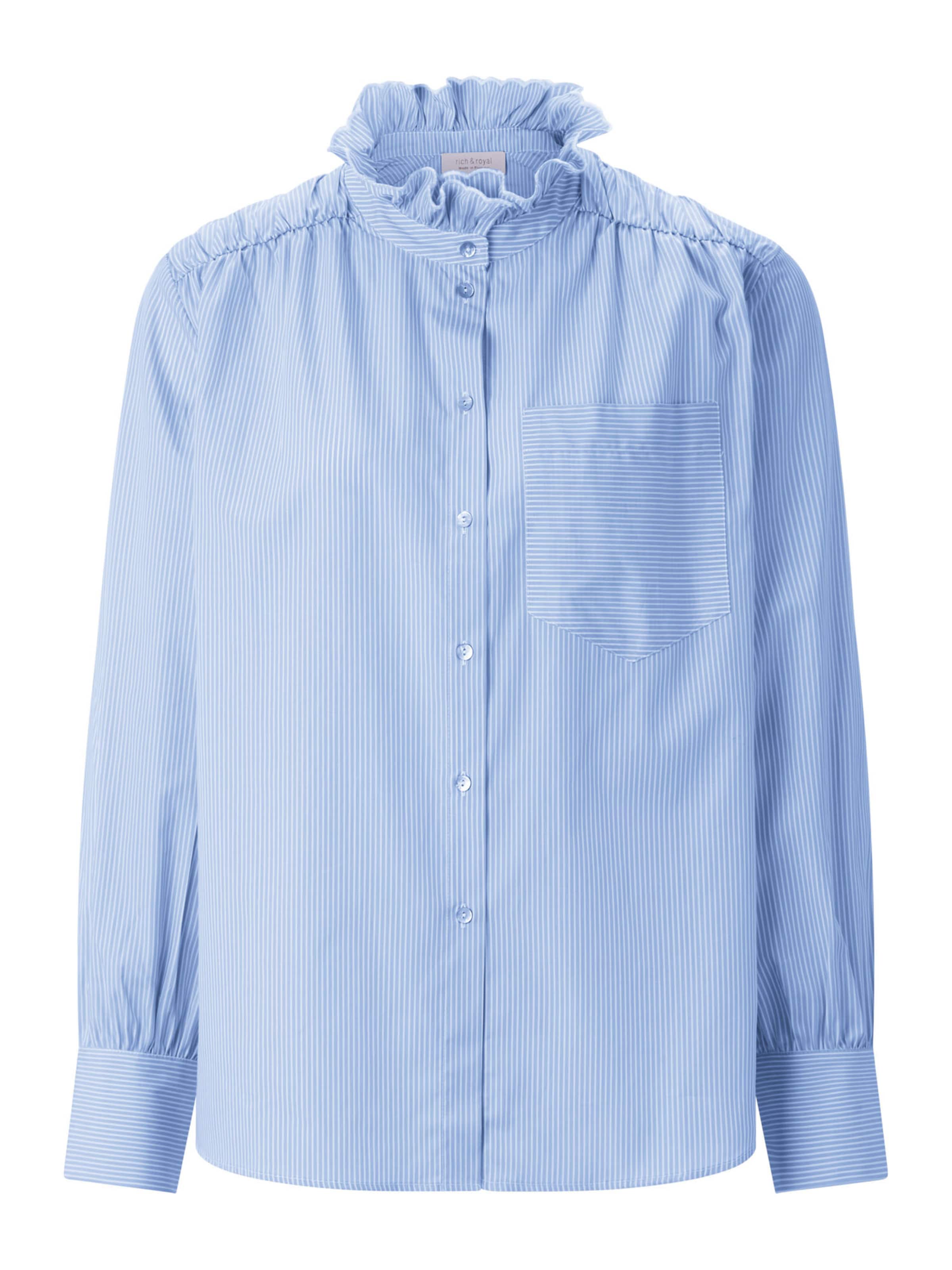 Camicia da donna di Rich & Royal in blu: frontale