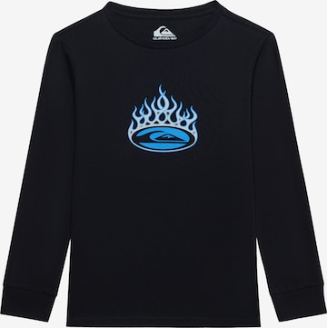 QUIKSILVER Funktsionaalne särk 'FLAMING', värv must: eest vaates