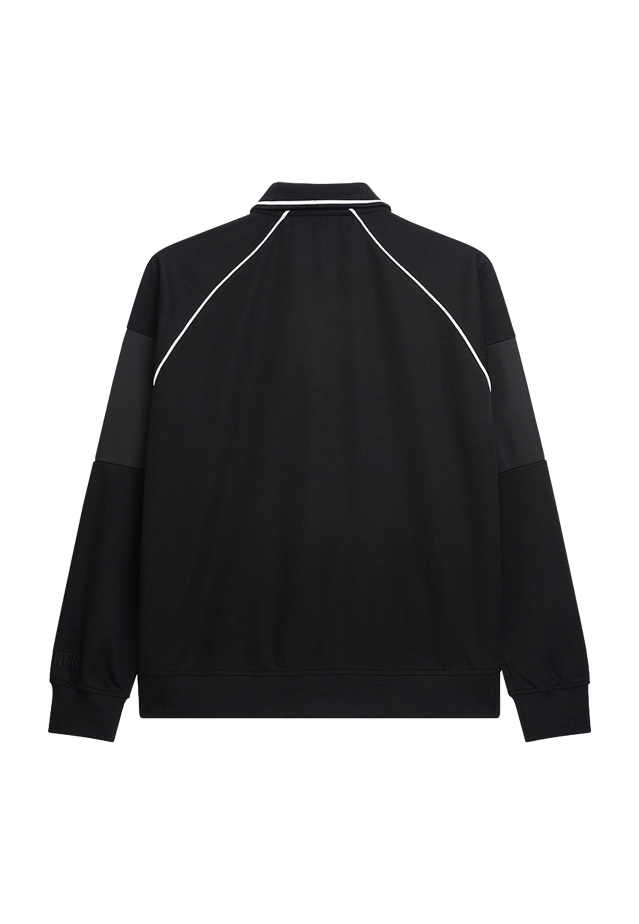 Unfair Athletics Between-season jacket 'Center Court Tracktop' in Black