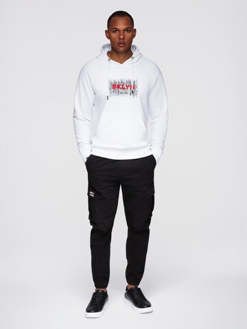 Ombre Sweatshirt in White